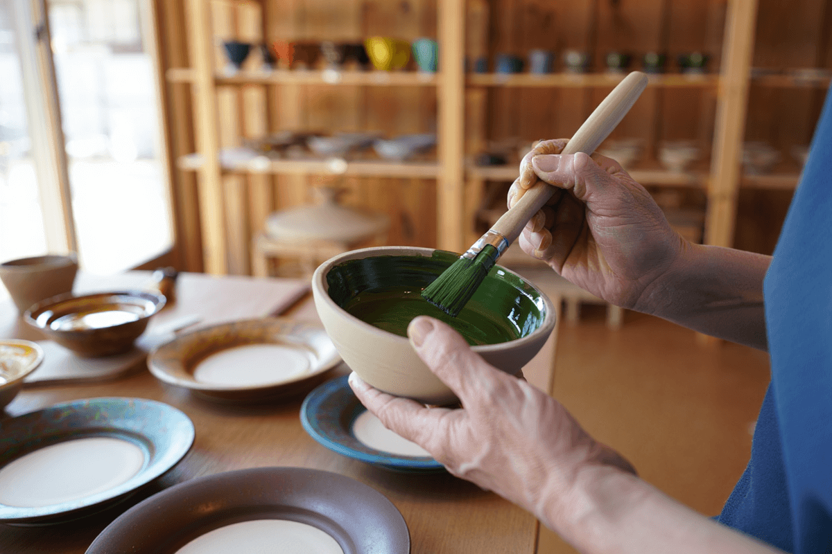 Ceramics studio project management dashboard showing kiln schedule and pottery production workflow in Tidy app